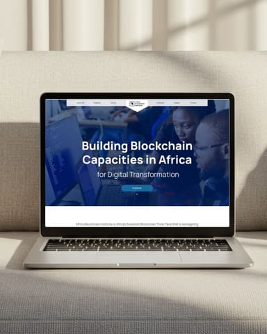 Africa Blockchain Institute (ABI) – Website UI Design